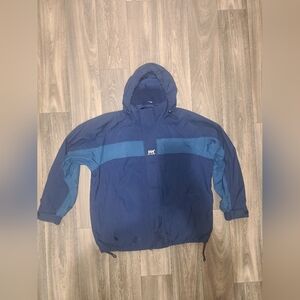 HELLY HANSEN Helly Tech Mens XL Colorblock Hooded Ski Board Jacket Coat